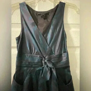 MARC By MARC JACOBS Teal Purple Zebra Print Dress